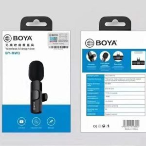 Alternative view of Boya BY-MW3 Wireless Microphone For iPhone & Type-C User | Best For Personal Vlogging & Video Recording with Noise Cancellation & Cordless Clip