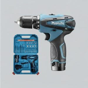Makita 12V LXT® Lithium-Ion Cordless 1/3″ Driver-Drill with Complete Toolkit.