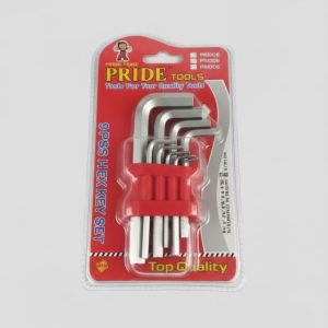 Alternative view of PRIDE L KEY SET  9 PIECES ALLEN KEYS SET