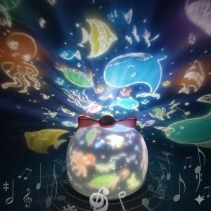 Alternative view of Led Night Light Projector, Rotating Projection Lamp, Romantic Night Lighting Lamp