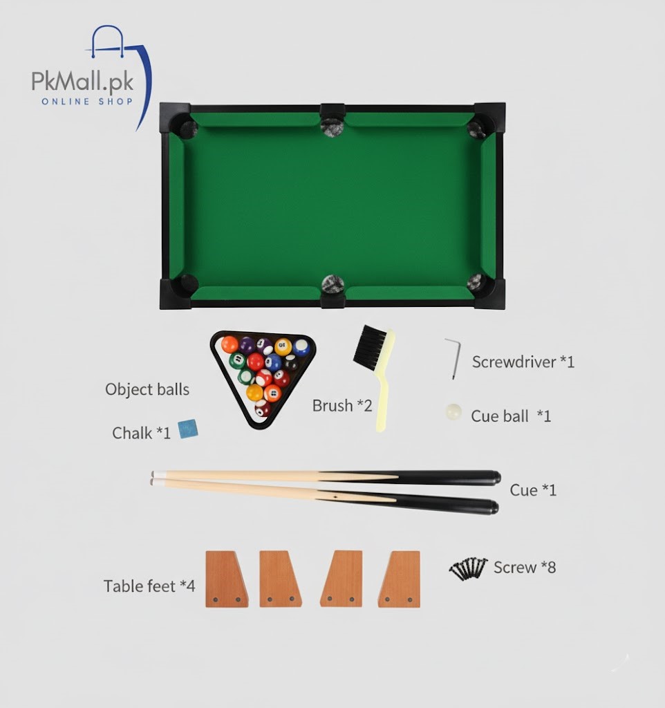 Wooden Billiard Snooker Game for Kids - Image 3