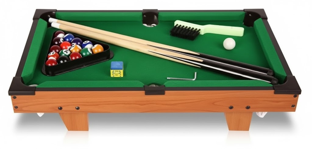 Wooden Billiard Snooker Game for Kids - Image 6
