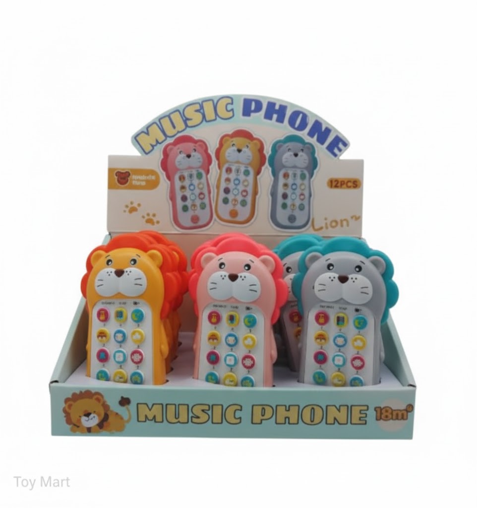 Lion Phone With Light & Music For Kids. - Image 2