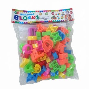 Capital Alphabets Lacing Blocks.