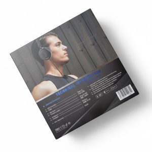 Alternative view of Techsters Master HF02 Wired Gaming Headphone With Type C Input.