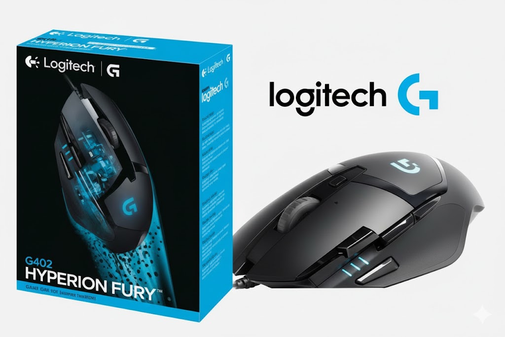 Logitech G402 Gaming Mouse Hyperion Fury. - Image 2
