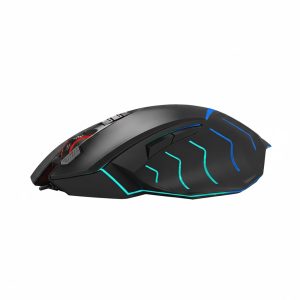 Alternative view of Bloody J95S RGB Gaming Mouse. High-Precision Wired RGB Mouse.
