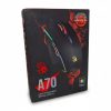 BLOODY A70 DRAG CLICK GAMING MOUSE - CRACK - 6200 CPI - Ultra Core Activated - 1000Hz Report Rate - Metal X'Glide Armor Boot - Ambidextrous Fit.