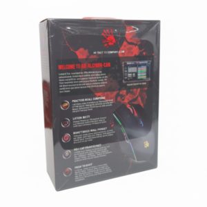 Alternative view of BLOODY A70 DRAG CLICK GAMING MOUSE - CRACK - 6200 CPI - Ultra Core Activated - 1000Hz Report Rate - Metal X'Glide Armor Boot - Ambidextrous Fit.