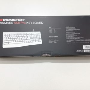 Alternative view of KM1 PRO MONSTER WIRED KEYBOARD.