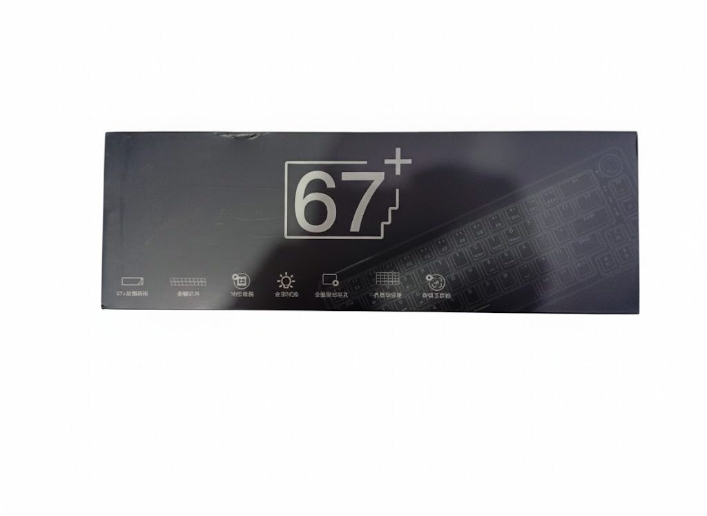 TM680 Hot Swap Mechanical Keyboard Kit RGB Backlight Wireless clear white