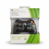 Xbox 360 Wireless Controller – Black/White with Dongle no batteries included support PC.