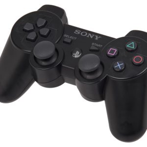 Alternative view of Playstation 3 Ps3 wireless controller.