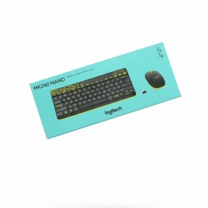 Logitech MK240 Nano Wireless Keyboard & Mouse Combo.