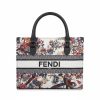 Fendi Sunshine White Flower tote