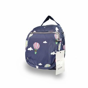 Cute Hot Air Balloon Mini Crossbody Sling Bag – Navy Blue.