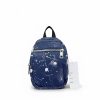 Galaxy Dreams Mini Crossbody Sling Bag – Deep Blue Starry Constellation Print.