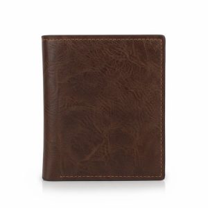 Alternative view of Premium Genuine Leather Bi-Fold Wallet with Money Clip – Dunbollu Men's Collection.