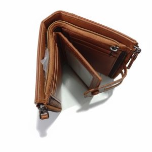 Alternative view of Original Buffalo Leather Trifold Wallet (Premium Crafted) Black.