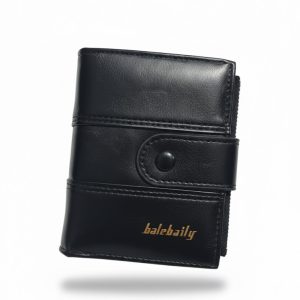 Original Buffalo Leather Trifold Wallet (Premium Crafted) Brown.