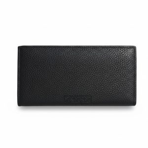 Alternative view of SAVEFOX Men's Luxury Long Leather Wallet – RFID Blocking, Embossed Geometric Pattern & Zippered Coin Pocket .