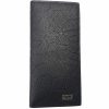 SAVFOX Geometric Long Wallet – Black Luxury Edition.