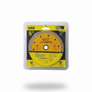 HRS 5-inch diamond saw blade, also known as a cutting disc, used for cutting hard materials.