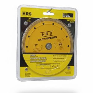 HRS 7-inch diamond saw blade, also known as a cutting disc, used for cutting hard materials.
