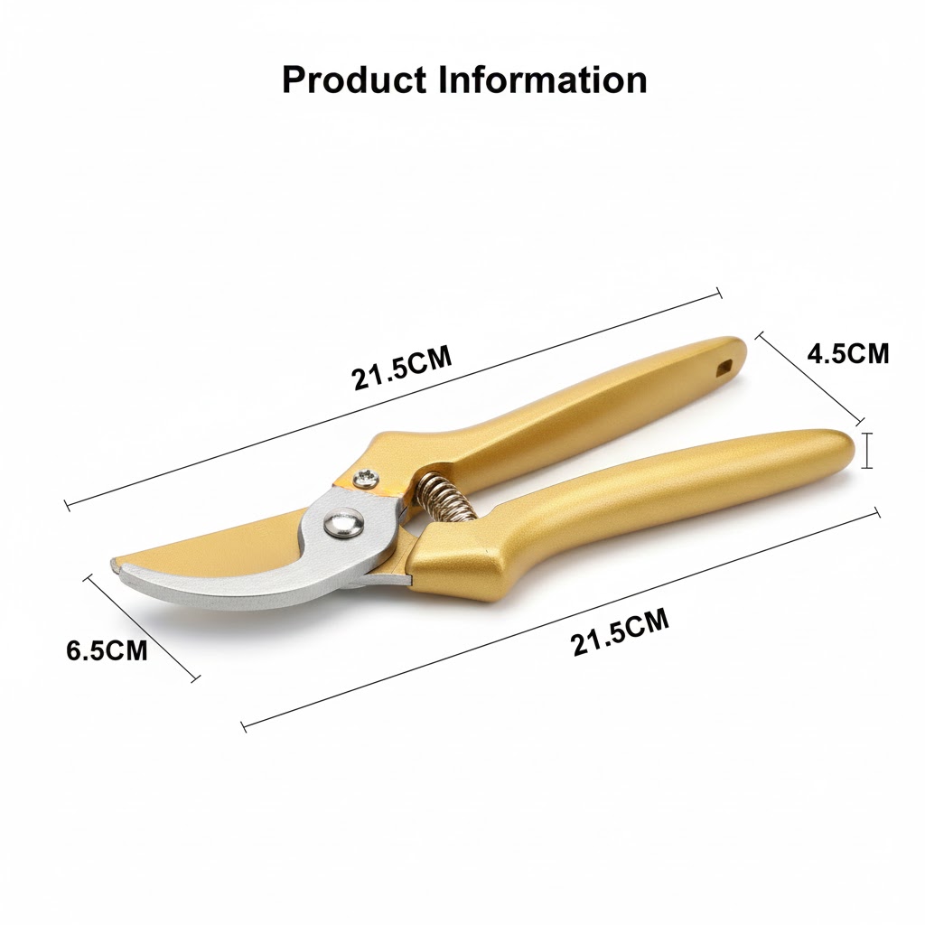Newton Pruner Shears Gardening Pruning Shears Fine Quality Pruning Shears - Lawn and Garden Shears pruning scissor /garden scissor/pruning shears for plants. - Image 4