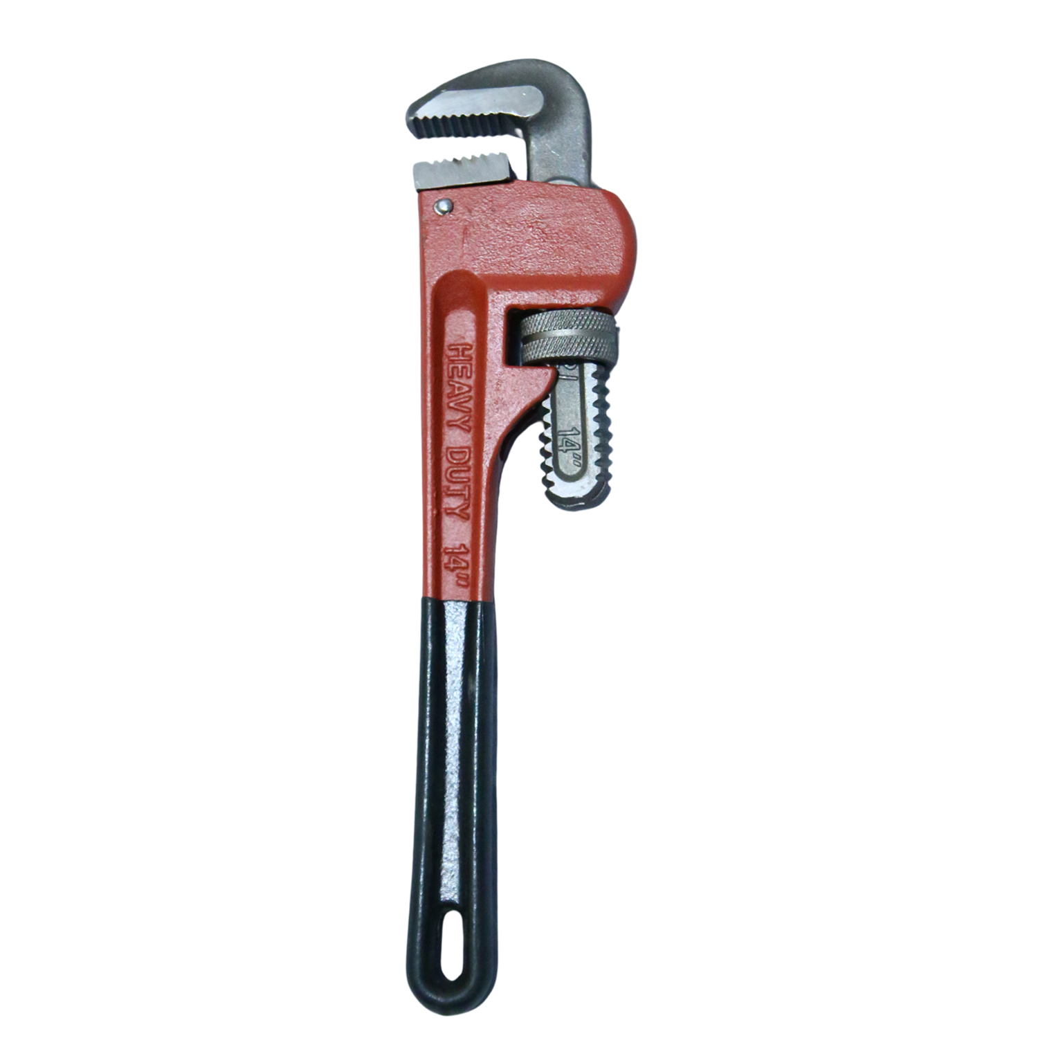 Heavy-duty pipe wrench 14 inch|14 inch Pipe Wrench Heavy Duty with Iron handles - Image 3