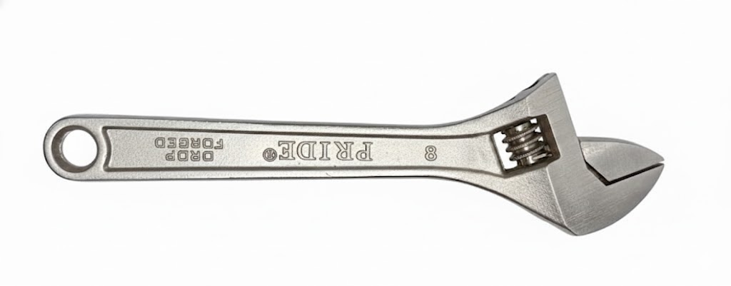 Adjustable Wrench China Pride Size: 8" Inch