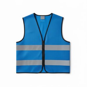REFLECTIVE 120GRAM POLYESTER BLUE COLOR SAFETY VEST