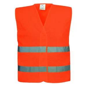 Safety Vest 2-line 60gsm Orange