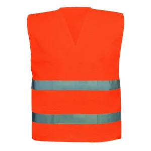 Alternative view of Safety Vest 2-line 60gsm Orange