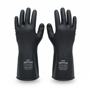 Rubber Electric PVC Long Gloves.
