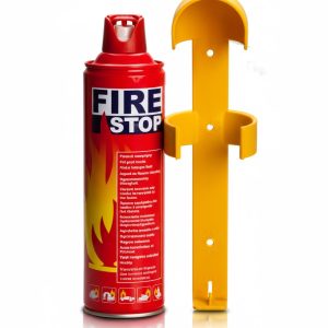 Foam Stop Fire 500ml – Portable Fire Extinguisher Spray | Quick Fire Suppression for Home, Car, Kitchen & Office | Rechargeable & Eco-Friendly Safety Extinguisher | Easy-to-Use Emergency Fire Stop Spray.