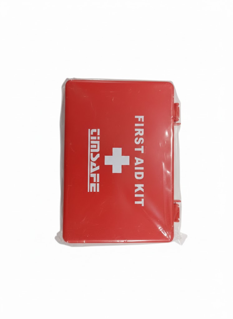 First Aider Medical First Aid Box for Industrial Use – Small Size with Complete Accessories.