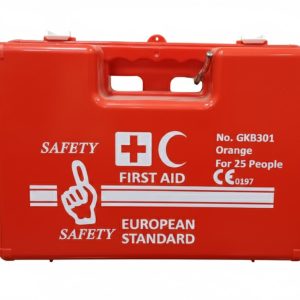 First Aider Medical First Aid Box for Industrial Use – Medium Size with Complete Accessories.