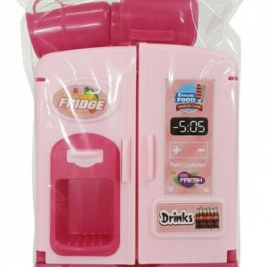 Alternative view of Kitchen Toys Fridge Refrigerator With Ice Dispenser Role Play Set For Kids.