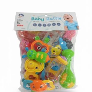 Alternative view of General ic Baby Rattles Kit - Set of 7 Multi-Color Toys for Auditory Development.