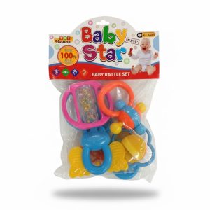 Alternative view of Baby Rattle Toys – 4 Pcs Set (Pure plastic) pack piece.