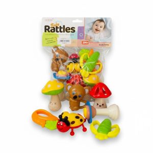 Alternative view of Baby Rattles cutter rattle set (7 pcs).