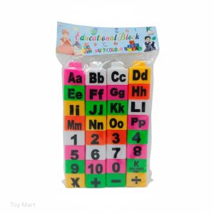 ABC Blocks for kids , Pack of 1 With 32 in 1 ,Kids Educational Blocks 2 in One Blocks.