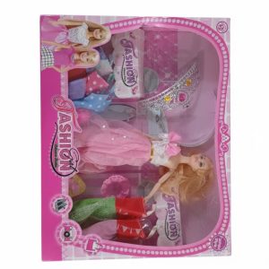 Alternative view of Fashion Girl Barbie Doll Set: Shoes, Purse, Clothes for Fashion Fun.