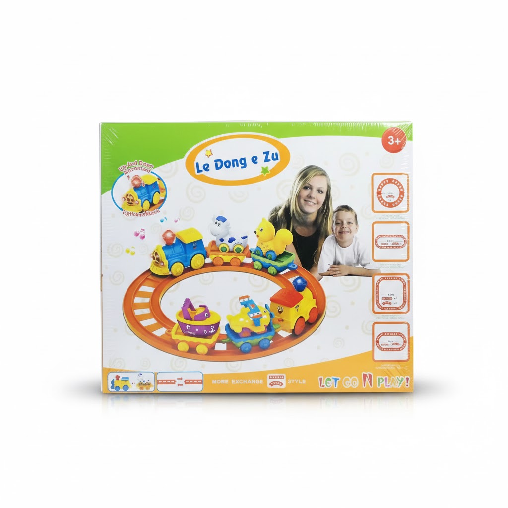 Cartoon Travel Train Animals With Sound And Light. - Image 5