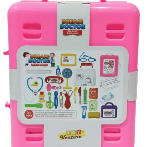 Alternative view of Dream Doctor set Box Nurse and Doctor Set for Kids Toy Medical Playset Kit with Foldable Suitcase Toy.