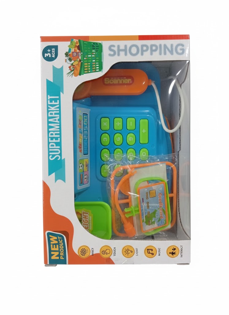 Toy Set - Cash Register with Accessories. - Image 2