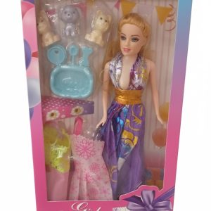Lovely Angel Girl Beauty Fashion Doll Playset – Perfect Gift for Little Dreamers (Ages 3+).