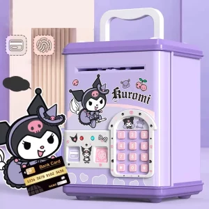 Alternative view of Kuromi ATM Cash Deposit Machine Coin Bank w/ Numlock | Sanrio.