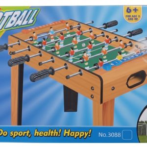 Wooden Super Football|Wooden Soccer Game Top, Indoor Arcade Set for Arcades, Game Room, Bars, Parties| Portable & Durable.